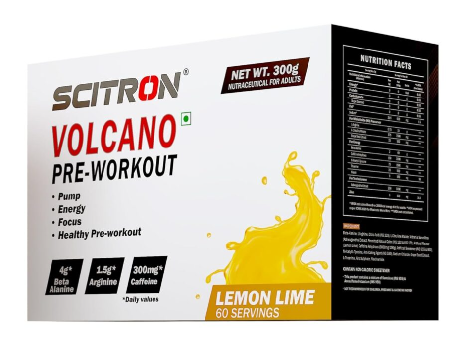 Scitron Volcano Pre Lemon Lime