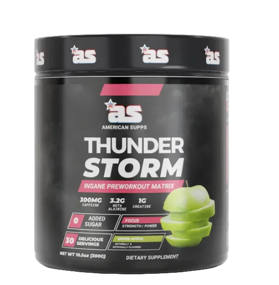 American Supps Thunder Storm Green apple